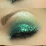Maquiagem verde com glitter – Dicas, Passo a Passo